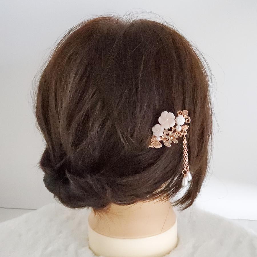 髪飾り 着物 一本挿し 40代 50代 60代 結婚式 留袖 黒留袖 かんざし