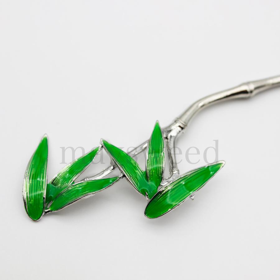 銀杏　2点セット 髪飾り 2本セット かんざし 竹 銀杏 イチョウ 一本挿し 50代 60代 40代