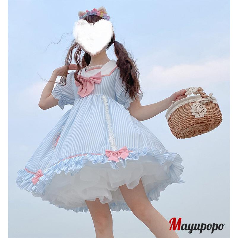 ロリータワンピース レディース ハロウィン ロリータ服 ドレス レディースワンピース メイド服 二次元衣装 ロリータ風 姫様 Lolita 日系女子中高生 nvtzq15 マユポポ 通販 Yahoo ショッピング