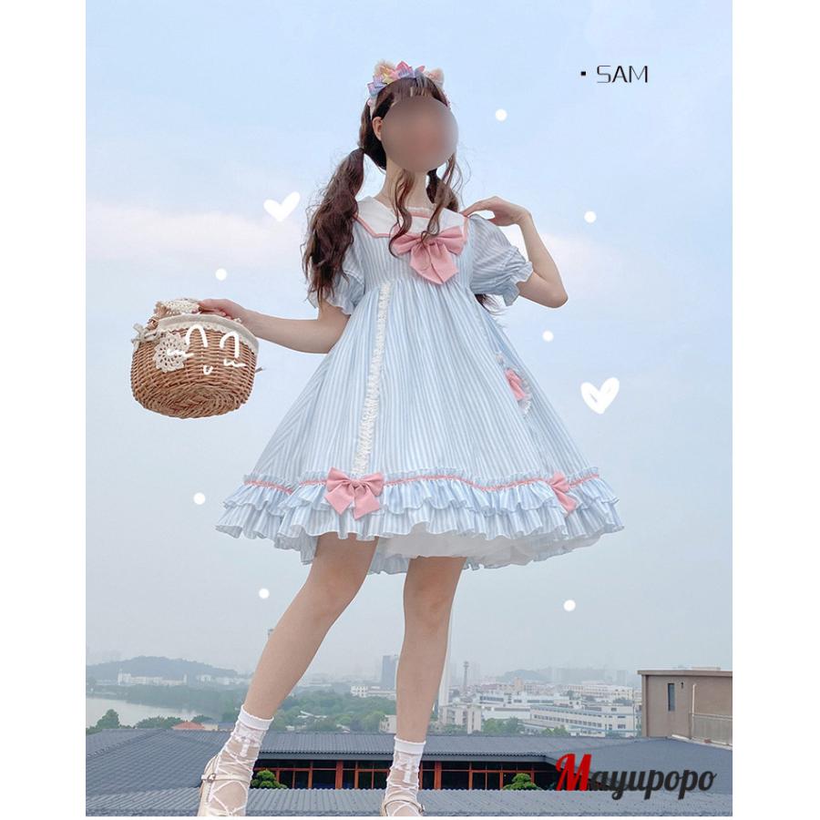 ロリータワンピース レディース ハロウィン ロリータ服 ドレス レディースワンピース メイド服 二次元衣装 ロリータ風 姫様 Lolita 日系女子中高生 nvtzq15 マユポポ 通販 Yahoo ショッピング