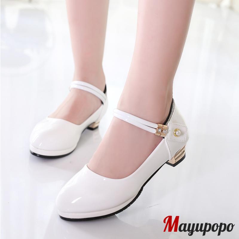 子供靴 フォーマル 女の子 ピアノ発表会 シューズ キッズ ジュニア フラット パンプス 子供 リボン カジュアル 入学式 発表会 ヒール 黒 白 歩きやすい 21ntx01 マユポポ 通販 Yahoo ショッピング