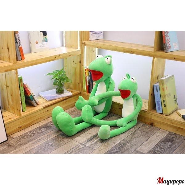 ぬいぐるみ 蛙 カエル 抱き枕 面白い おもちゃ クッション かわいい 癒し 縫いぐるみ お誕生日 クリスマス 100cm P マユポポ 通販 Yahoo ショッピング