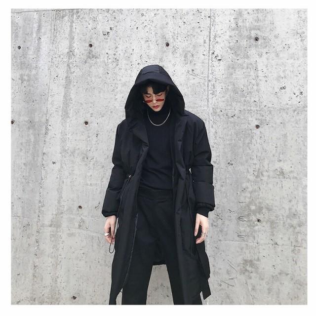 新品 メンズ ファッション 韓国 ロングコート オーバーコート フーディー トレンチコート フード 中綿 ゆったり ゆったり ロングスリー 長袖 長袖 Option 2 M Binghamtonhots Com