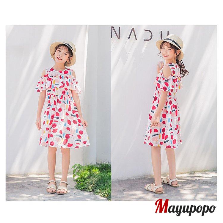 ワンピース 女の子 スカート フリル ふんわり 肩出し ホワイト オレンジ キッズ フリフリワンピース 春 夏 海水浴 リゾート おしゃれ 子供用 韓国 かわいい P マユポポ 通販 Yahoo ショッピング