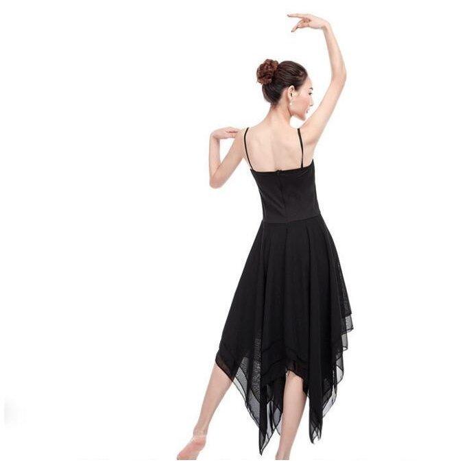 バレエダンスワンピース キャミソールフレアワンピース モダンダンス衣装 社交ダンスシフォン三枚重ね タレッスン練習舞台衣装 団体ウエア 演出ドレス P マユポポ 通販 Yahoo ショッピング