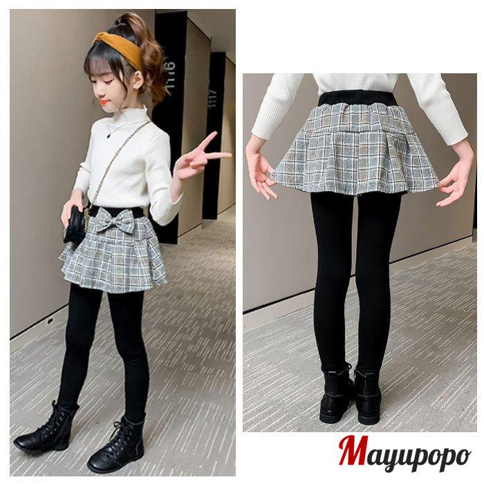 韓国子供服 ボトムス キッズ 女の子 キュロットスカート 裏起毛なし 裏起毛あり 春 秋 冬 黒 蝶結び チェック柄 可愛い オシャレコーデ 通学 ブラック 110 160 P マユポポ 通販 Yahoo ショッピング