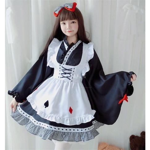 ワンピース メイド服 お姫様ドレス ゴスロリ ロリータ ワンピース 長袖 レディース 女の子 コスプレ 仮装 ハロウィン コス P マユポポ 通販 Yahoo ショッピング