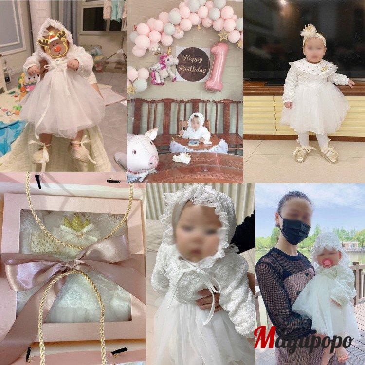 出産祝い ギフト ベビー服 女の子 おしゃれ 新生児 夏 ワンピース 長袖 可愛い 赤ちゃん 子供服 1歳誕生日 100日祝い プレゼント 写真撮影 高級感 0 1歳半 P マユポポ 通販 Yahoo ショッピング