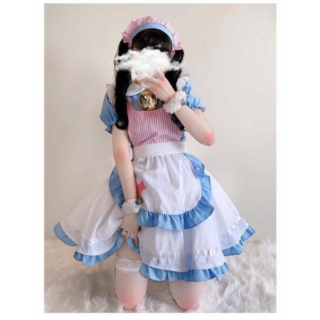 ハロウィン コスプレ メイド服 レディース 仮装 衣装 女性 可愛い ワンピース 大人 ハロウィン仮装 コスプレ衣装 正統派メイド ゴスロリ P マユポポ 通販 Yahoo ショッピング