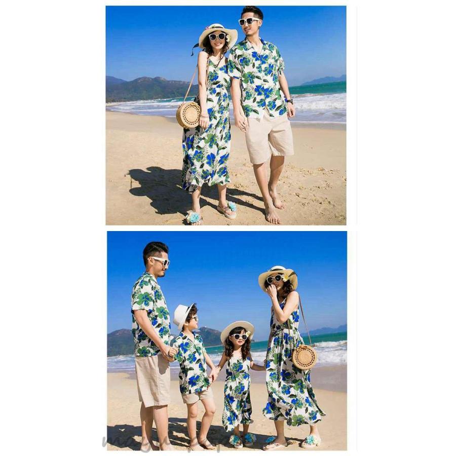 部分即納 アロハシャツ メンズ 親子コーデ アロハシャツ 親子 ペアルック 親子 お揃い 親子 ペア アロハ ワンピース リゾート 男性はアロハシャツのみ Sp1818 マユポポ 通販 Yahoo ショッピング