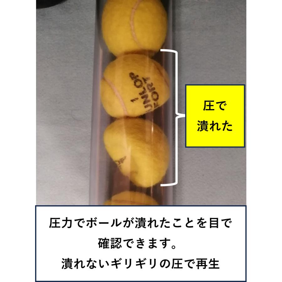 TSB-8（透明再生器ボール８個同時再生可能）★透明・圧力計付・２気圧可は世界初商品 TSb−8ボール8個用○透明塩ビ製再生器○「透明再生器」「圧力計付