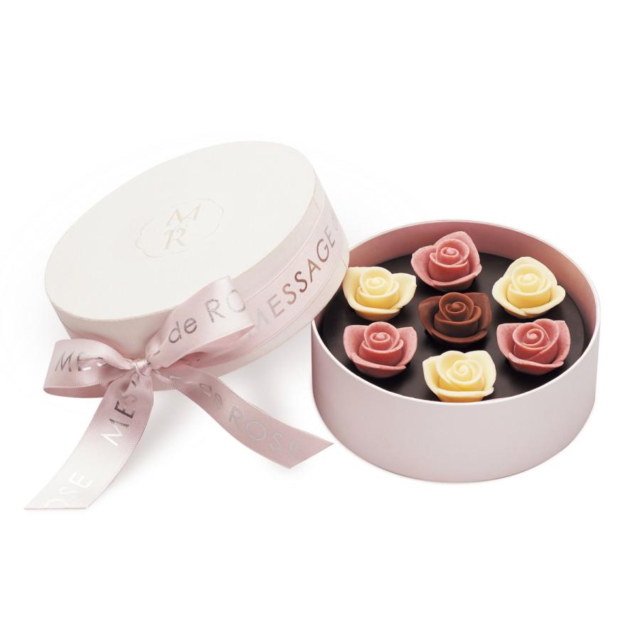 洋菓子 チョコレート ギフト 贈り物 おしゃれ 手土産 お菓子 女性 人気 プレゼント 送料無料 メサージュ ド ローズ ソニア ル ブーケｓ ロゼ ブラン 01 マユギフト ヤフー店 通販 Yahoo ショッピング