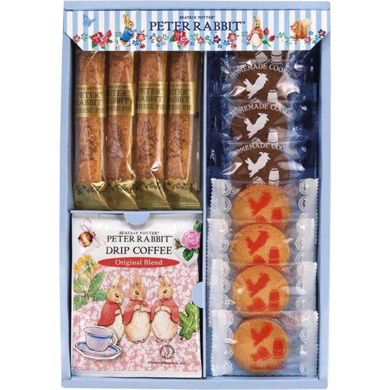 お菓子 ギフト 詰め合わせ 個包装 プレゼント おしゃれ 焼菓子 コーヒー 内祝い お返し 入学 出産 結婚 送料無料 ピーターラビット コーヒー スイーツギフト C2211 519 マユギフト ヤフー店 通販 Yahoo ショッピング