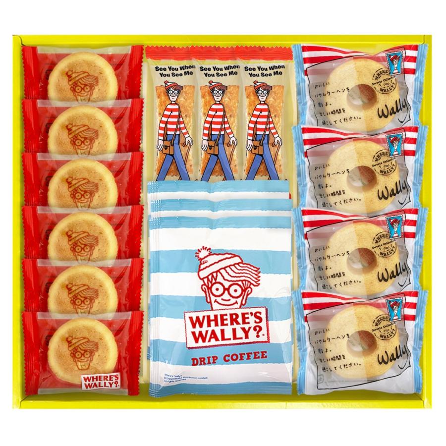おすすめ お菓子 ギフト おしゃれ クッキー コーヒー 内祝い お返し 入学 出産 結婚 送料無料 ウォーリーをさがせ スイートギフト 22a 03 Materialworldblog Com