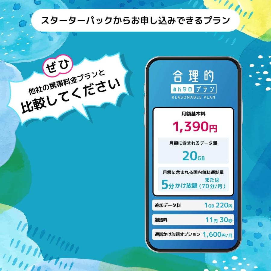 日本通信SIM スターターパック 申込期限：2026年10月末日 日本通信 NT