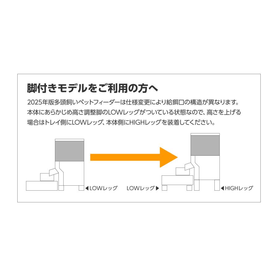 自動給餌器 継ぎ脚 滑り止め シリコンゴム 自動給餌器の高さ調節用 フットパッド 足 高さ調節 継脚 自動給餌器の高さをあげる足 増高 猫・犬 食べやすい |  | 04