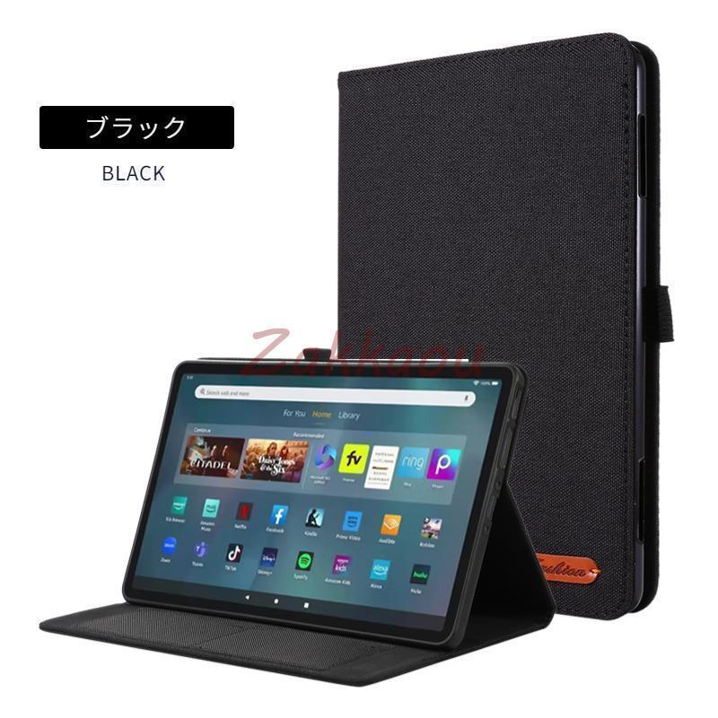 2023発売 Amazon Fire HD 10 ケース Amazon Fire Max 11 ケース  保護カバー カード収納可 手帳型レザーケース スタンドカバー 軽量 薄型｜mayumicrystal｜06