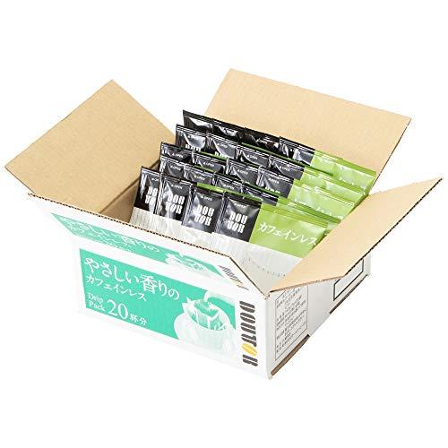 ドトールコーヒー ドリップパック やさしい香りカフェインレス 20P