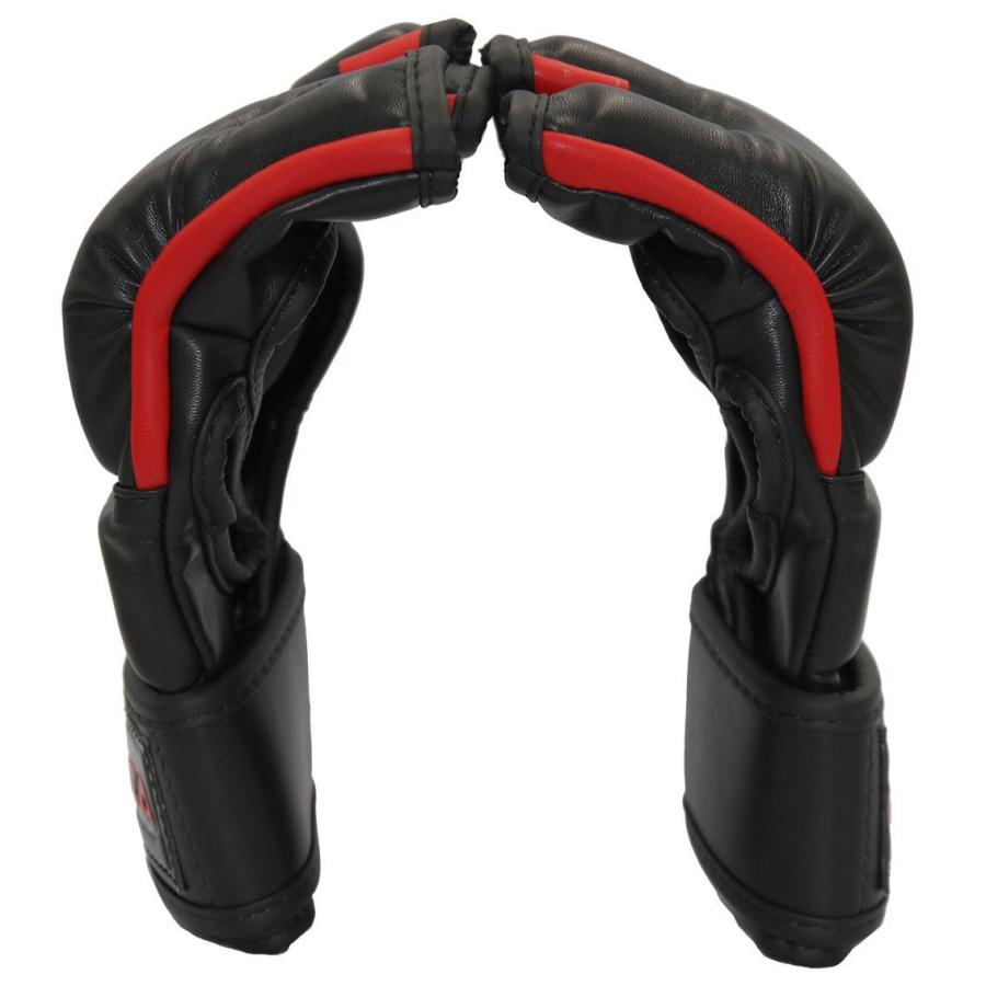 MAZA［マザ］MMA プロ ファイトグローブ（黒） ／ Pro Fight Gloves - オープンフィンガーグローブの画像