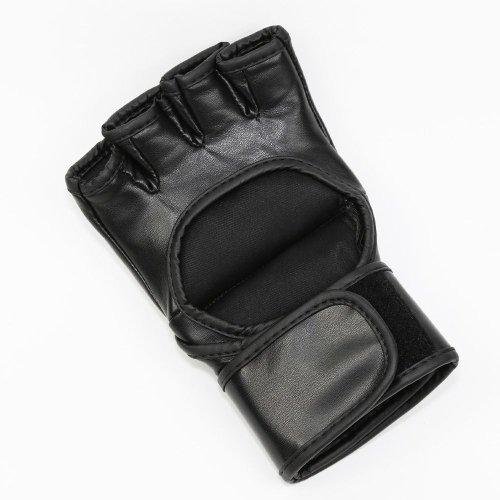 MAZA［マザ］ GRACHAN 公式 MMA プロ ファイトグローブ Ver.2 （黒）／ Pro Fight Gloves - オープンフィンガーグローブの画像