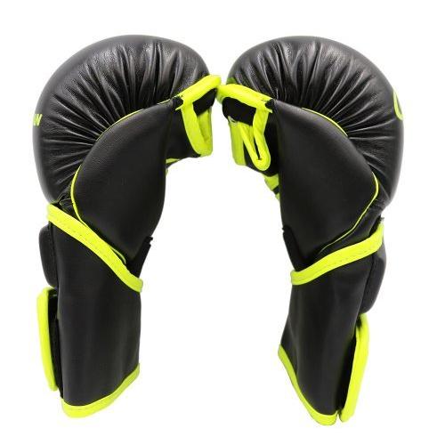 MAZA［マザ］ GRACHANチャレンジ 公式 MMA パウンドグローブ（黒/イエロー）の画像