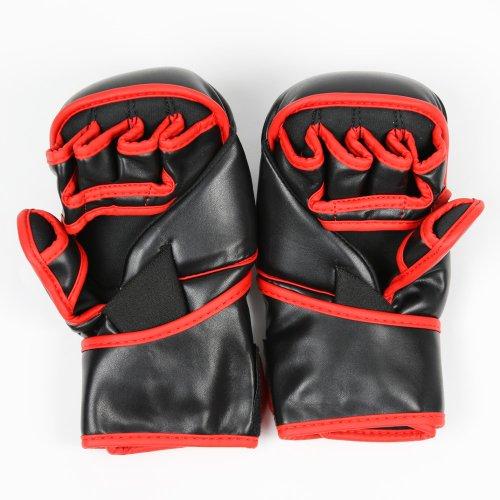 MAZA［マザ］ MMA パウンドグローブ Ver.2（黒/赤）／ Pound Gloves - Black/Redの画像