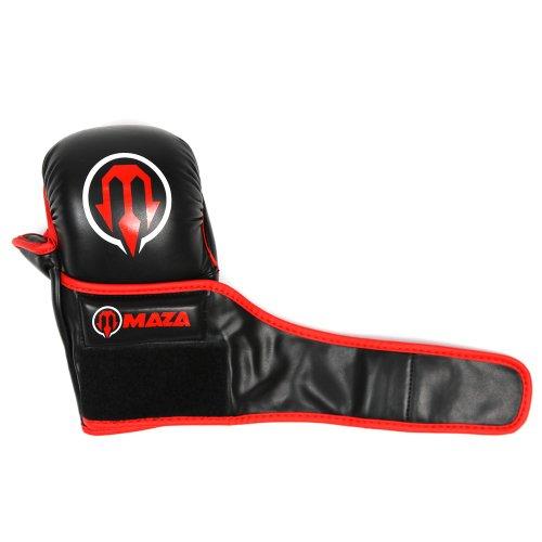 MAZA［マザ］ MMA パウンドグローブ Ver.2（黒/赤）／ Pound Gloves - Black/Redの画像