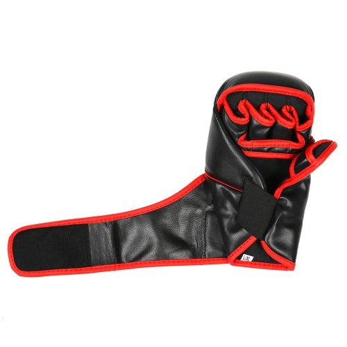 MAZA［マザ］ MMA パウンドグローブ Ver.2（黒/赤）／ Pound Gloves - Black/Redの画像