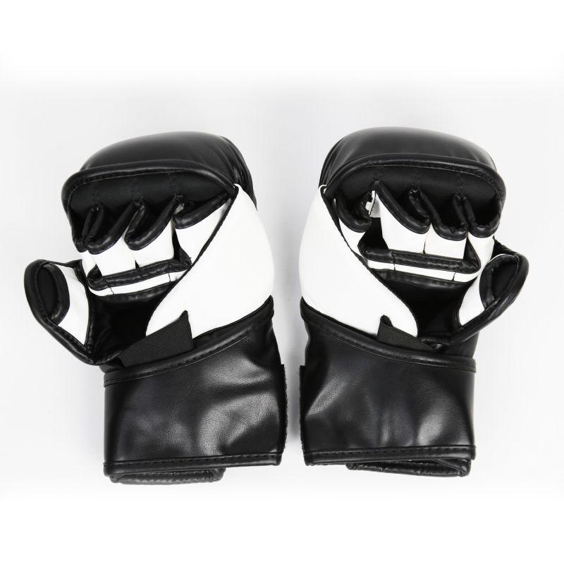 MAZA［マザ］ MMA パウンドグローブ Ver.2（黒/白）／MMA Pound Gloves - Black/Whiteの画像