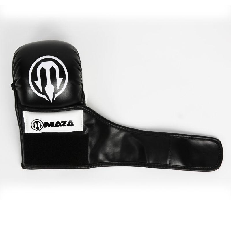 MAZA［マザ］ MMA パウンドグローブ Ver.2（黒/白）／MMA Pound Gloves - Black/Whiteの画像