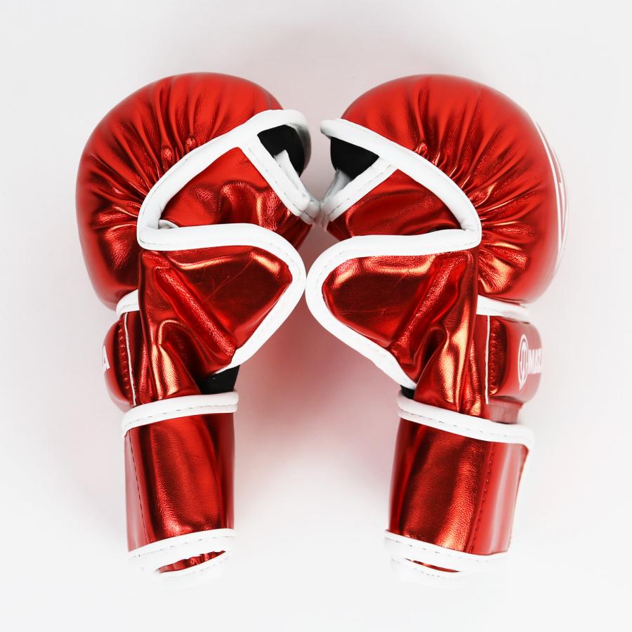 MAZA［マザ］ MMA パウンドグローブ Ver.2（メタルレッド）／Pound Gloves - Metal Red Ver2の画像
