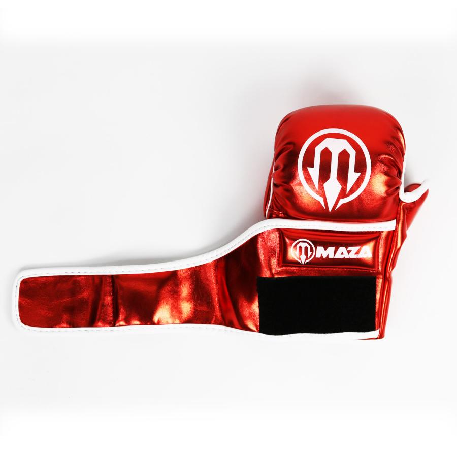 MAZA［マザ］ MMA パウンドグローブ Ver.2（メタルレッド）／Pound Gloves - Metal Red Ver2の画像