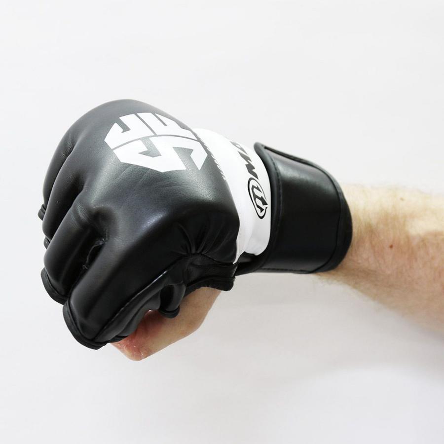 MAZA［マザ］ SCF〜Slope Cage Fight〜 公式 MMA プロ ファイトグローブ （黒）／ Pro Fight Gloves - オープンフィンガーグローブの画像