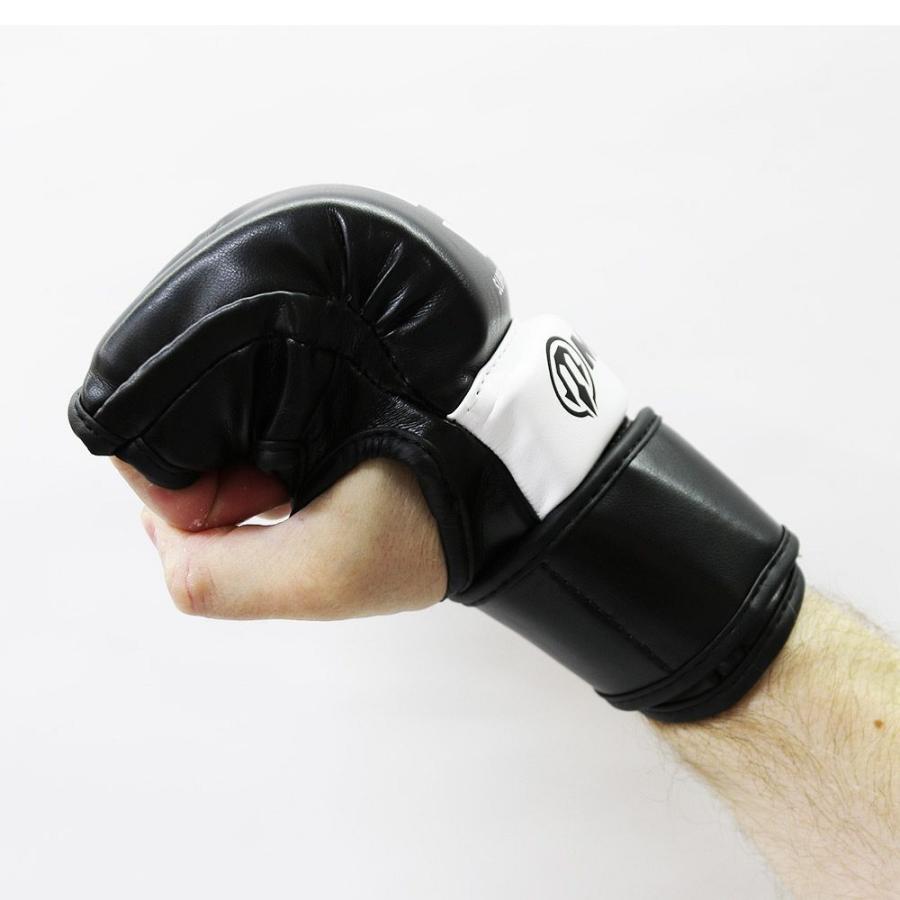 MAZA［マザ］ SCF〜Slope Cage Fight〜 公式 MMA プロ ファイトグローブ （黒）／ Pro Fight Gloves - オープンフィンガーグローブの画像