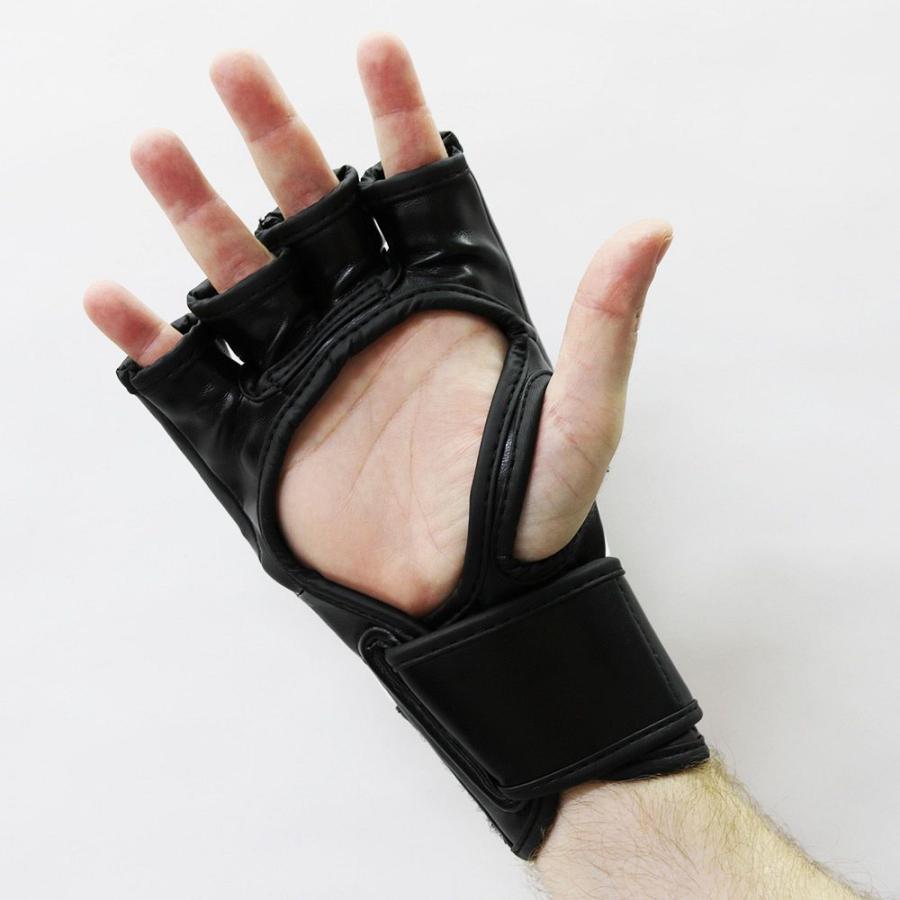 MAZA［マザ］ SCF〜Slope Cage Fight〜 公式 MMA プロ ファイトグローブ （黒）／ Pro Fight Gloves - オープンフィンガーグローブの画像