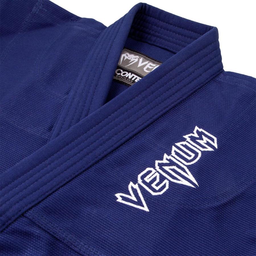 VENUM [ヴェヌム]　キッズ BJJ Gi ブラジリアン柔術着　Contender - コンテンダー 白帯付きセット （ネイビー）｜mazafight｜04