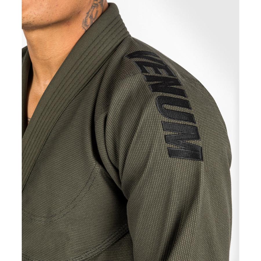 VENUM [ヴェヌム]　BJJ Gi　ブラジリアン柔術着　Contender Evo（カーキ）コンテンダー・エボ ※帯なし　／Jiu-Jitsu Gi - Khaki｜mazafight｜06