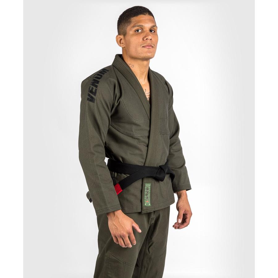 VENUM [ヴェヌム]　BJJ Gi　ブラジリアン柔術着　Contender Evo（カーキ）コンテンダー・エボ ※帯なし　／Jiu-Jitsu Gi - Khaki｜mazafight｜09