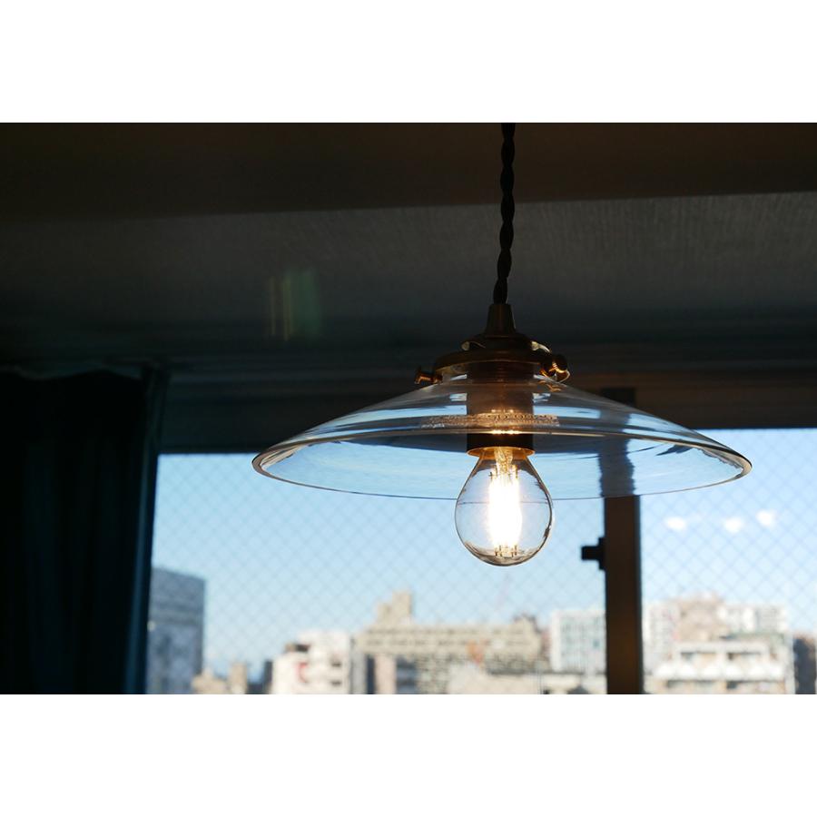 村上工作所 ペンダントライト 透明 ガラス リビング シンプル 北欧