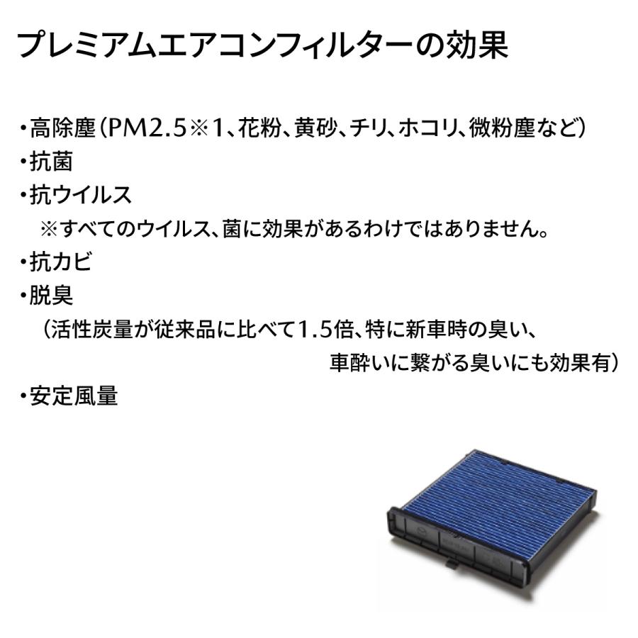 車 MAZDA2 プレミアムエアコンフィルター