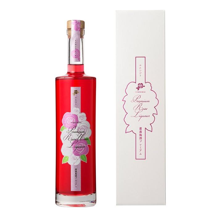 おおやま夢工房 ばらうめしゅ ゆめひびき ROSE UME LIQUEUR 薔薇梅酒