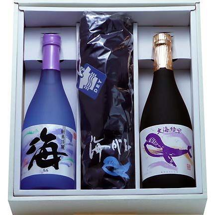 大海酒造 芋焼酎 720ml2本Tシャツ入り大海人気のBセット : まじめ酒屋