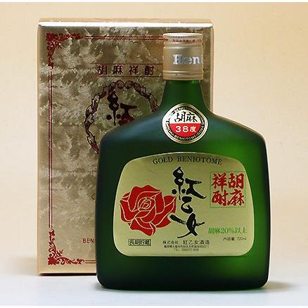 【昨年終売】【希少品】紅乙女 GOLD BENIOTOME 胡麻焼酎　2本セット 紅乙女酒造 胡麻焼酎38度 紅乙女ゴールド720ml : まじめ酒屋 - 通販