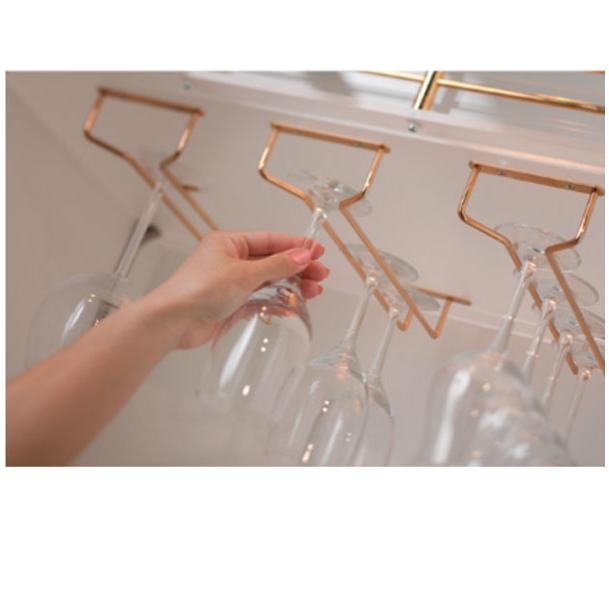 ATOM グラス吊り金具 300mm（ワイングラスラック） : 松本建築金物店
