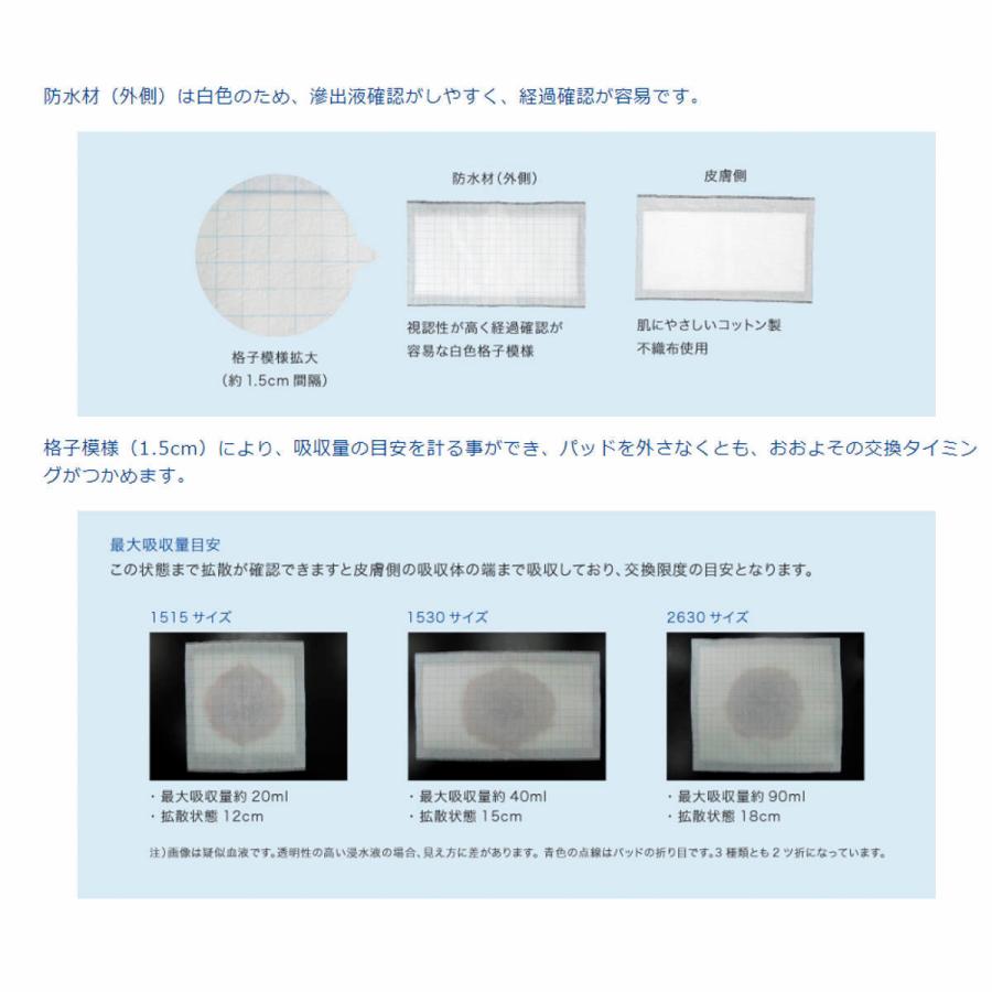 白十字 シングルパッドS 1530（滅菌済） 1枚パック×15入 : マービー