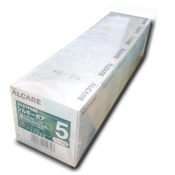 ALCARE（アルケア） シルキーポア ベージュ 5号 5cm×10m 6巻入 ＃11932