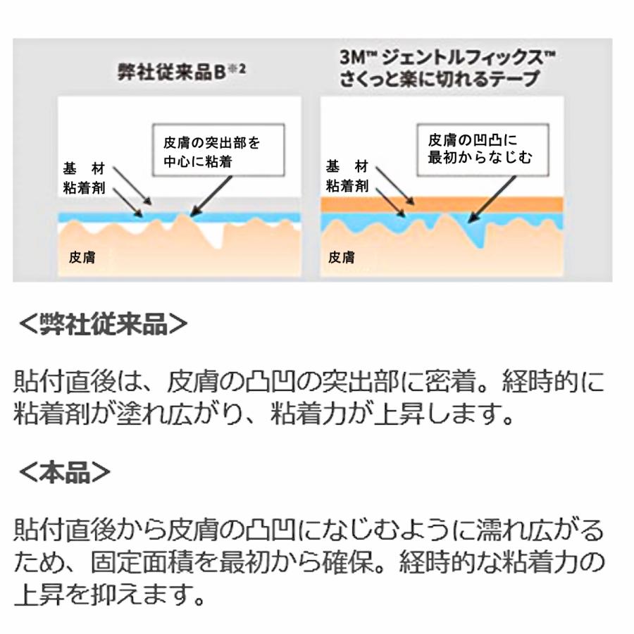 【バラ販売】3M　ジェントルフィックス さくっと楽に切れるテープ　12.5mm×7m　1巻　3969-0　A | 3M | 01
