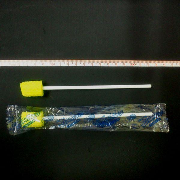 オオサキメディカル オオサキ 口腔ケア用 マウスポンジ プラ軸ふつう 1