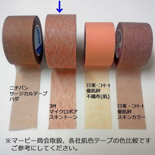 3M 【バラ販売】3M マイクロポア スキントーン サージカルテープ 1533