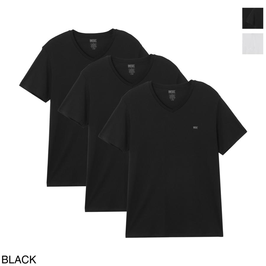 DIESEL（ディーゼル） DIESEL Vネック Tシャツ 3枚セット UMTEE